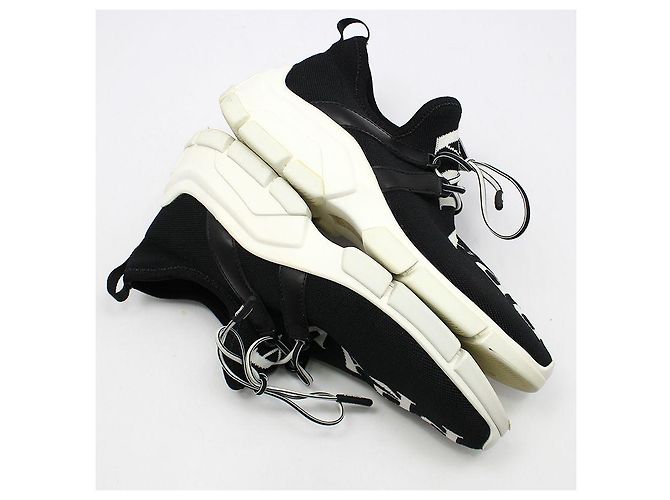 Prada Logo Stricksocken für Sneaker Weiß - Ansicht 8
