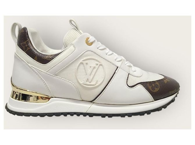 Louis Vuitton Sneakers White LV Monogram Runaway Bianco - vista 2