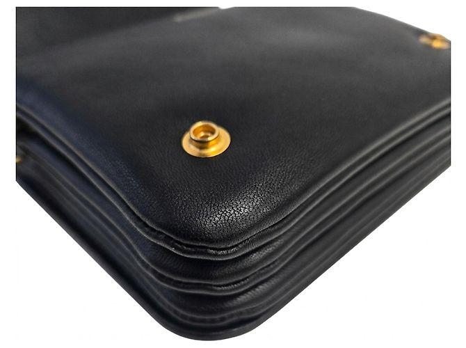 Mulberry Piccola borsa a tracolla quadrata in pelle naturale nera, size Small Nero - vista 19