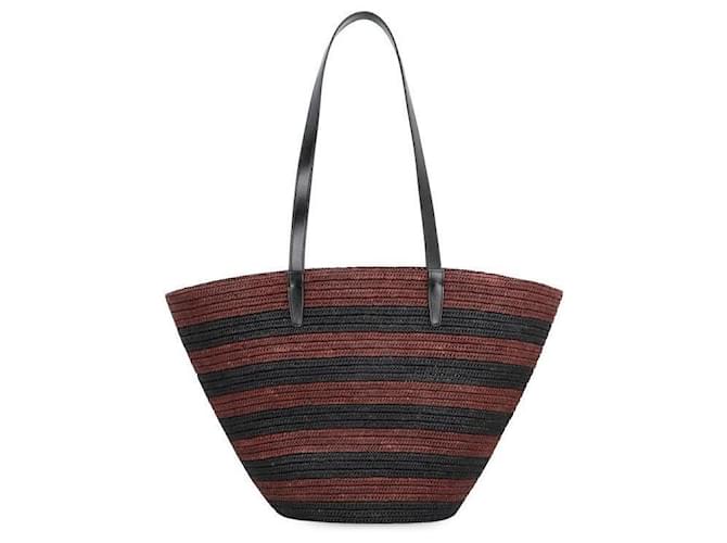 Céline Borsa COUFFIN a righe Marrone - vista 7