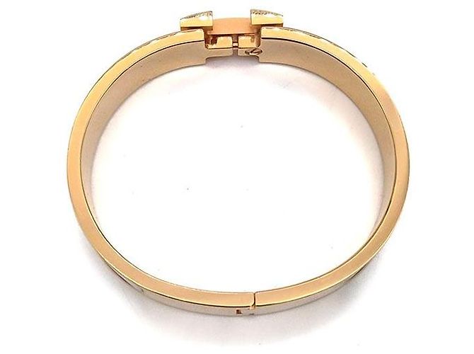 Hermès Pulseira Click Branco - vista 4