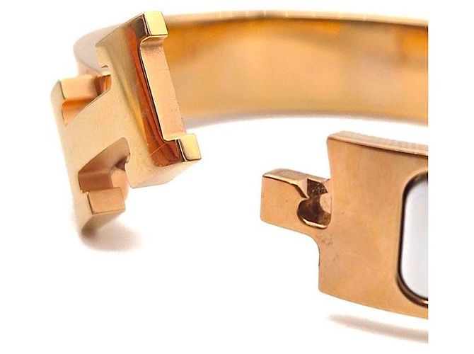 Hermès Pulseira Click Branco - vista 6