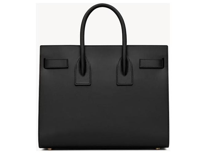 Borsa Sac de Jour Saint Laurent in pelle nera Multicolore - vista 12