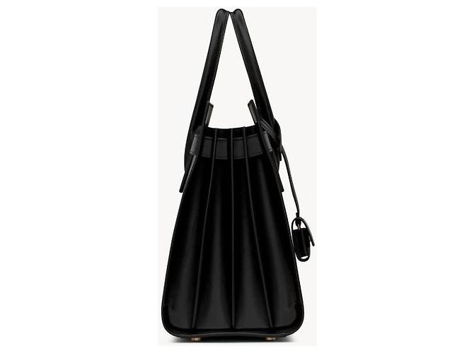 Borsa Sac de Jour Saint Laurent in pelle nera Multicolore - vista 13