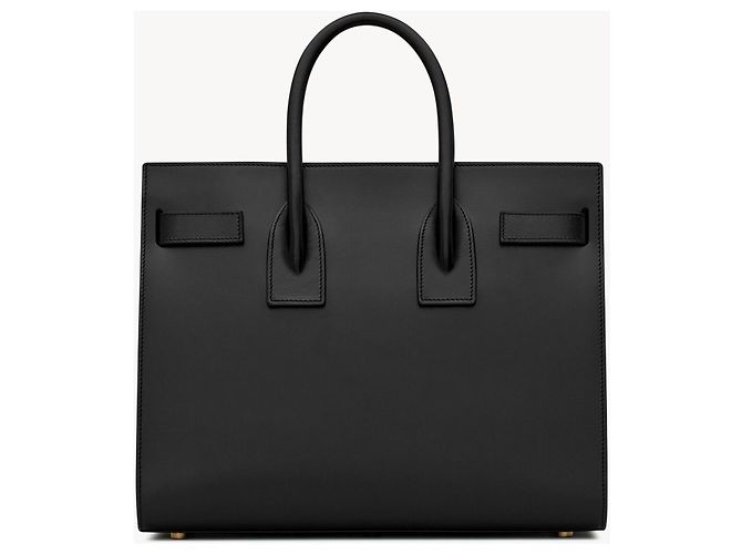 Borsa Sac de Jour Saint Laurent in pelle nera Multicolore - vista 3