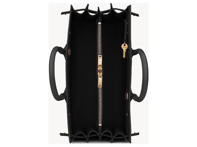 Borsa Sac de Jour Saint Laurent in pelle nera Multicolore - vista 5