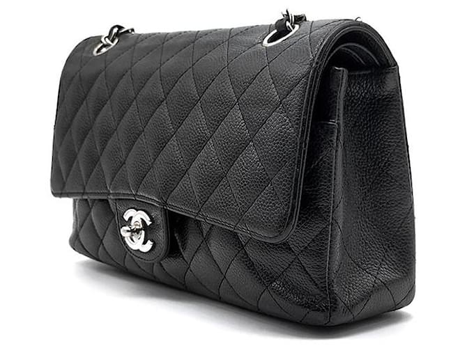 Chanel Caviar Classic Medium Nero - vista 2