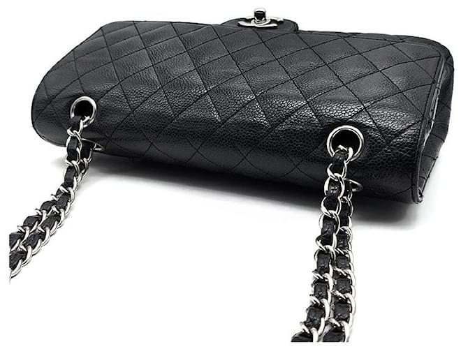 Chanel Caviar Classic Medium Nero - vista 6
