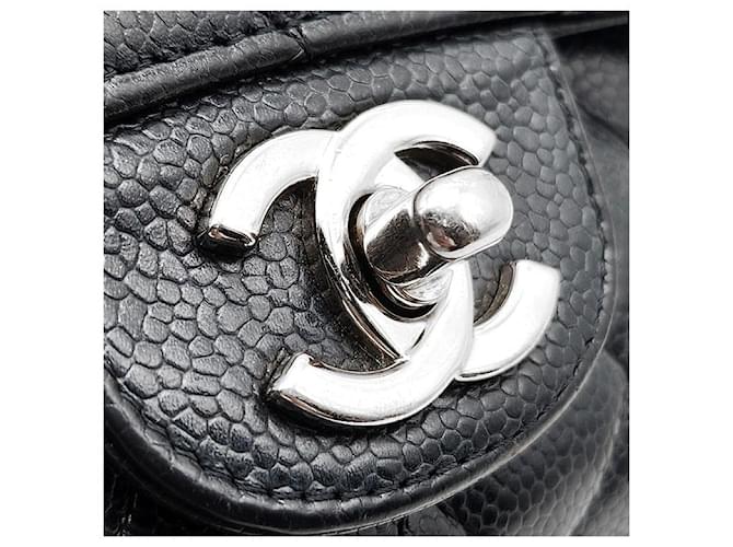 Chanel Caviar Classic Medium Nero - vista 8