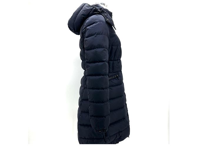 Moncler Sharphal Damen Lang Daunenjacke Blau - Ansicht 6