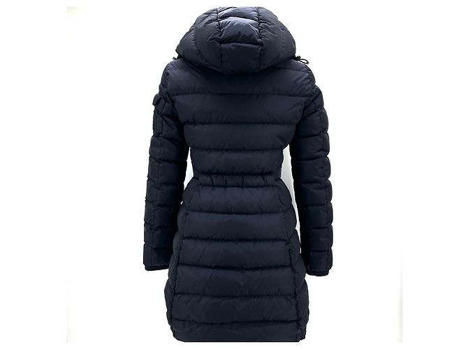 Moncler Sharphal Damen Lang Daunenjacke Blau - Ansicht 7