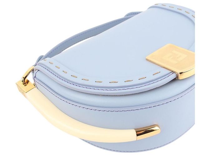 Fendi Bolso bandolera Moonlight chapado en oro Azul - vista 5