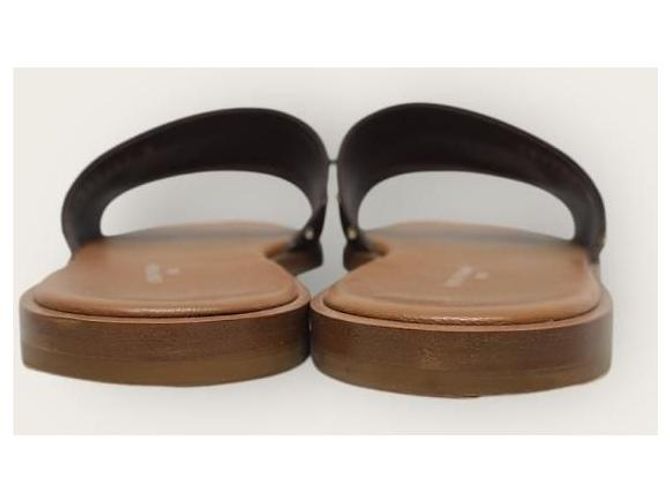 Louis Vuitton Monogram Lock It Mule Slipper Braun - Ansicht 7