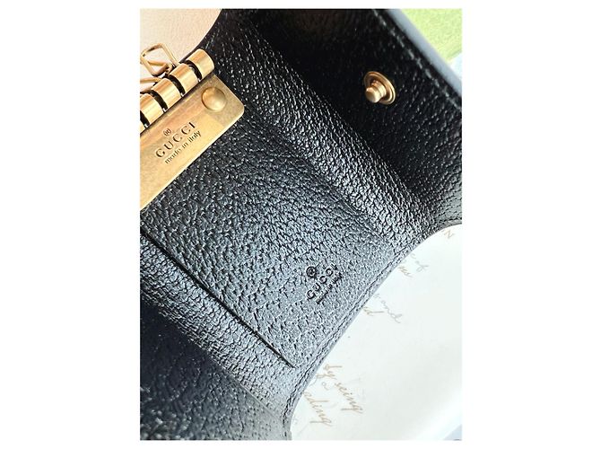 Gucci BEE Leder-Schlüsseletui Mehrfarben - Ansicht 17