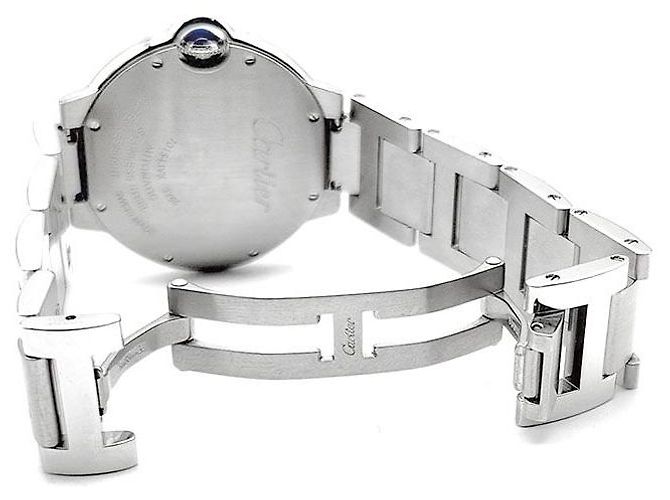 Cartier Relógio Ballon Bleu em aço Prata - vista 5