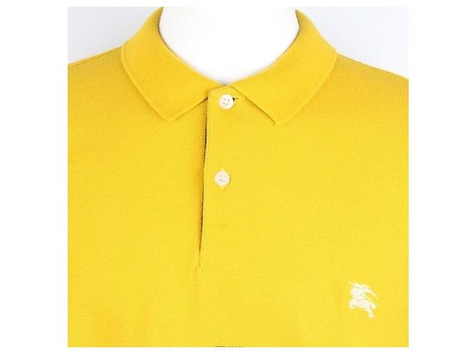 Burberry Polo-Shirt mit besticktem Logo XXL Golden - Ansicht 2