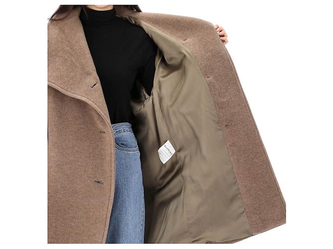 Abrigo de lana oversized Pernell Neck Acne ADV Castaño - vista 15