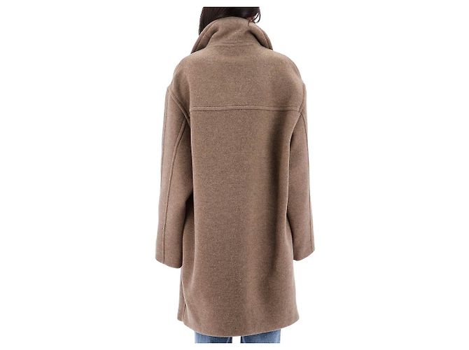 Abrigo de lana oversized Pernell Neck Acne ADV Castaño - vista 7