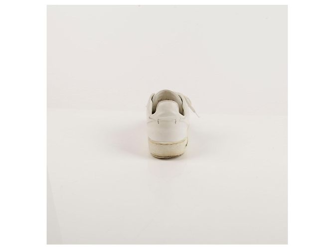 Louis Vuitton Sneakers Frontrow in pelle bianca Bianco - vista 10