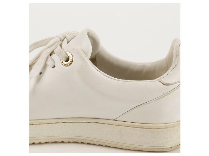 Louis Vuitton Sneakers Frontrow in pelle bianca Bianco - vista 9