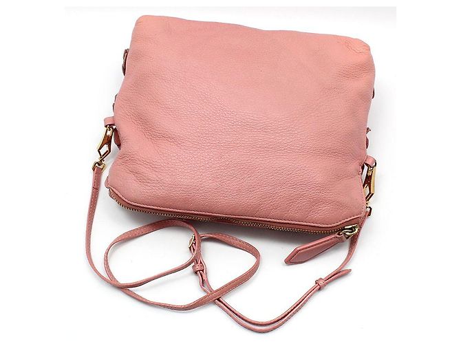 Burberry Clutch a tracolla Prosum in pelle a petali di fiore rosa - vista 4