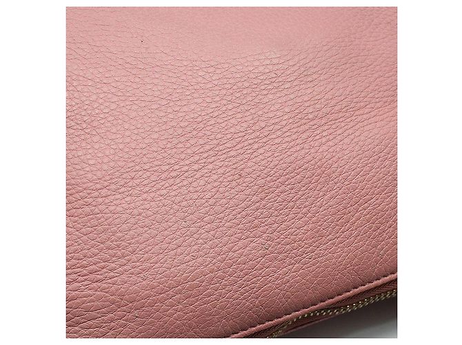 Burberry Clutch a tracolla Prosum in pelle a petali di fiore rosa - vista 8