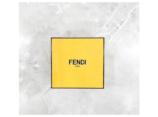 Fendi Anello FF Forever Gold White Wide Band - vista 7