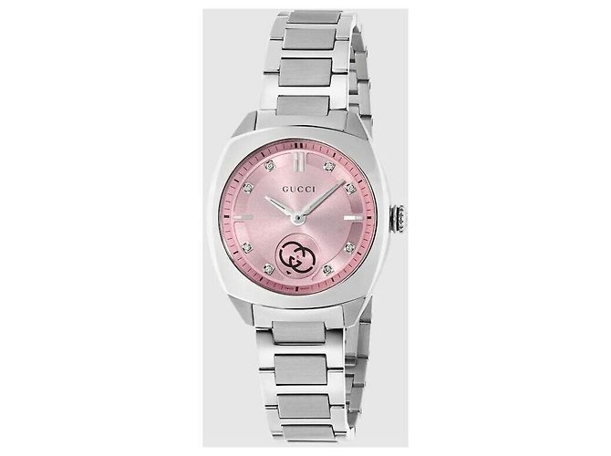 Gucci Diamantbesetzte Interlocking-Uhr - Ansicht 9