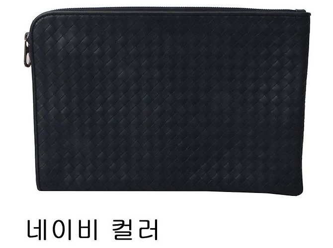 Nova pasta de documentos Bottega Veneta Clutch (Azul claro) - vista 4