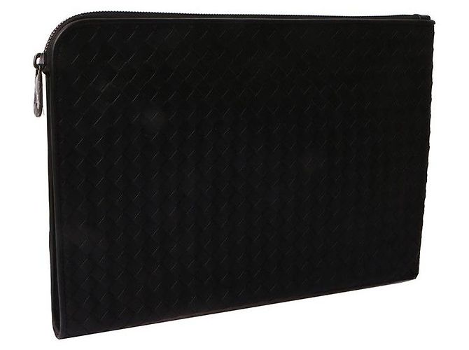 Nova pasta de documentos Bottega Veneta Clutch (Azul claro) - vista 6