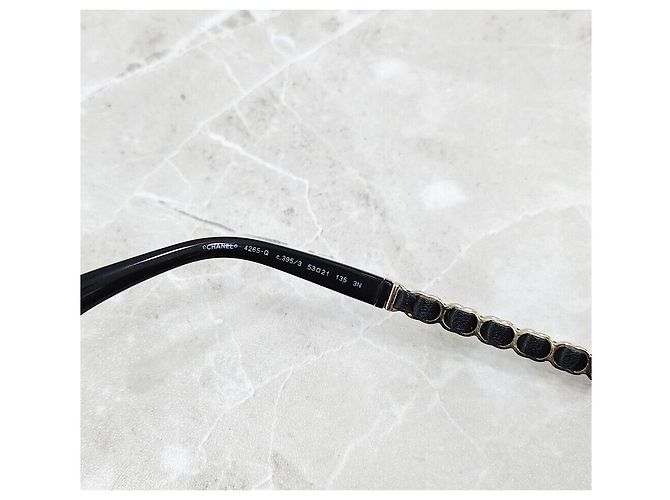 Chanel Neue runde Sonnenbrille mit CC-Logo und Band Mehrfarben - Ansicht 6