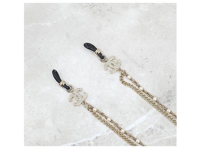 Chanel Neue runde Sonnenbrille mit CC-Logo und Band Mehrfarben - Ansicht 8