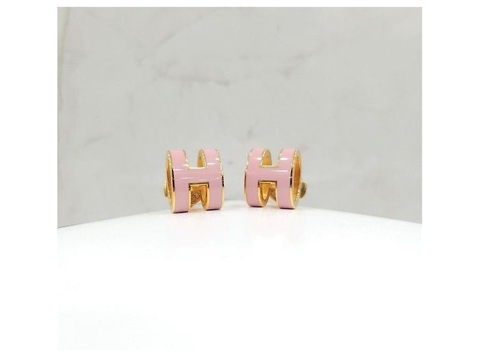 Hermès Pop Ash Ohrringe Roségold Pink - Ansicht 4