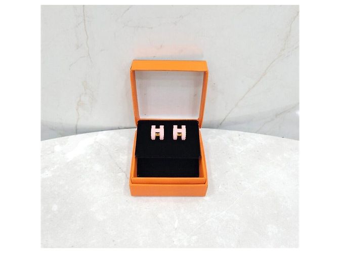Hermès Pop Ash Ohrringe Roségold Pink - Ansicht 5