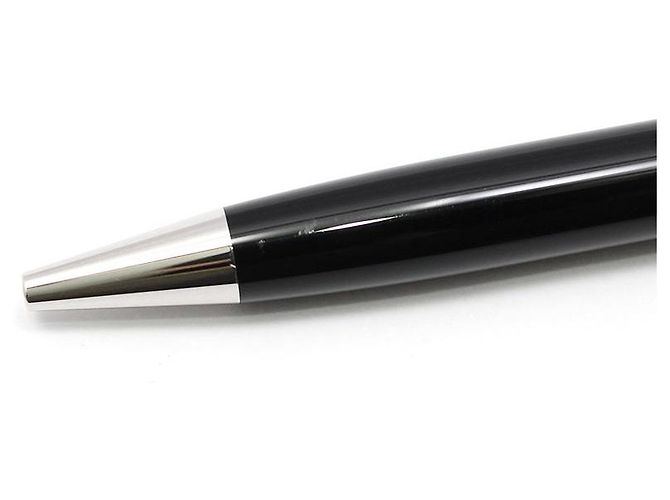 Montblanc Penna a sfera Meisterstück Classique Platinum Nero - vista 5