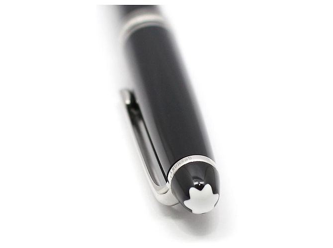 Montblanc Penna a sfera Meisterstück Classique Platinum Nero - vista 7