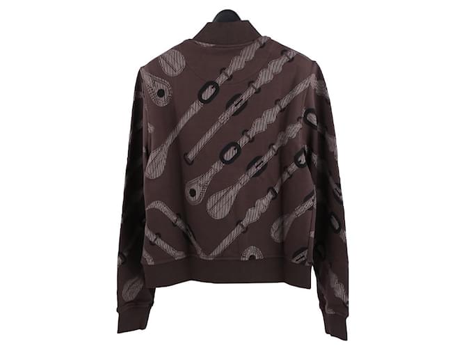 Duffle Hermès Coaching Remix Varsity Jacket Schwarz - Ansicht 11