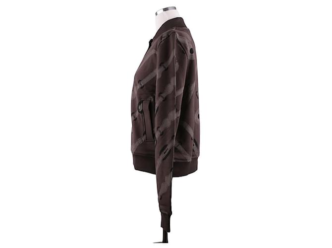Duffle Hermès Coaching Remix Varsity Jacket Schwarz - Ansicht 13