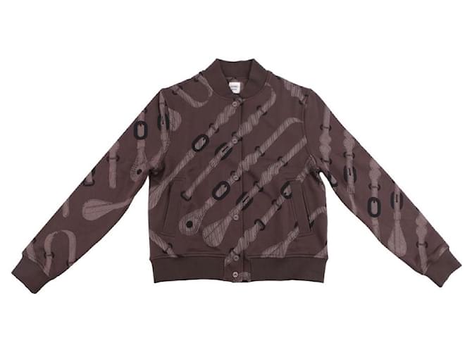 Duffle Hermès Coaching Remix Varsity Jacket Schwarz - Ansicht 6
