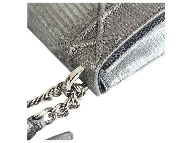 Dior Borsa a Spalla Christian Lema Argento - vista 5