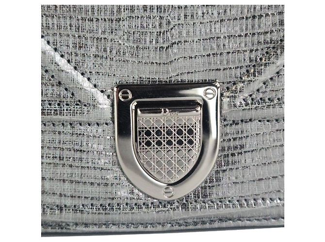 Dior Borsa a Spalla Christian Lema Argento - vista 7