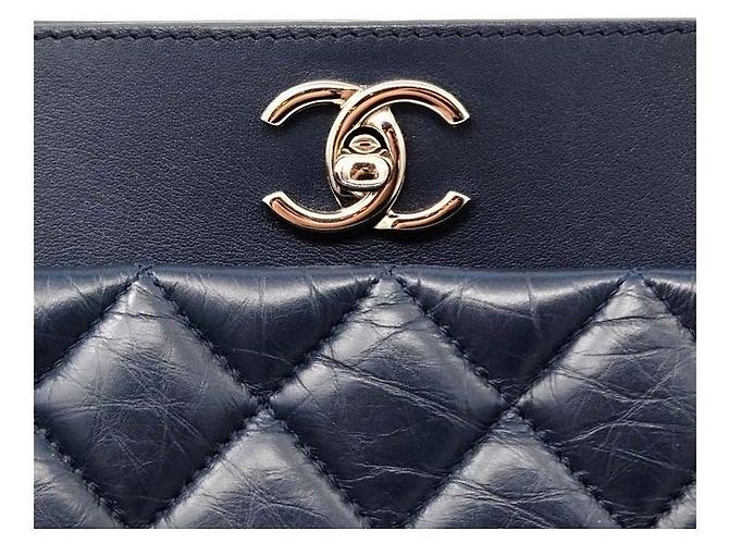 Chanel Portobello Schultertasche Blau - Ansicht 7