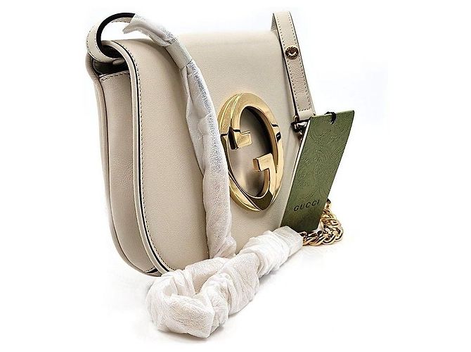 Gucci Borsa a Spalla con Catena Blondie - vista 3
