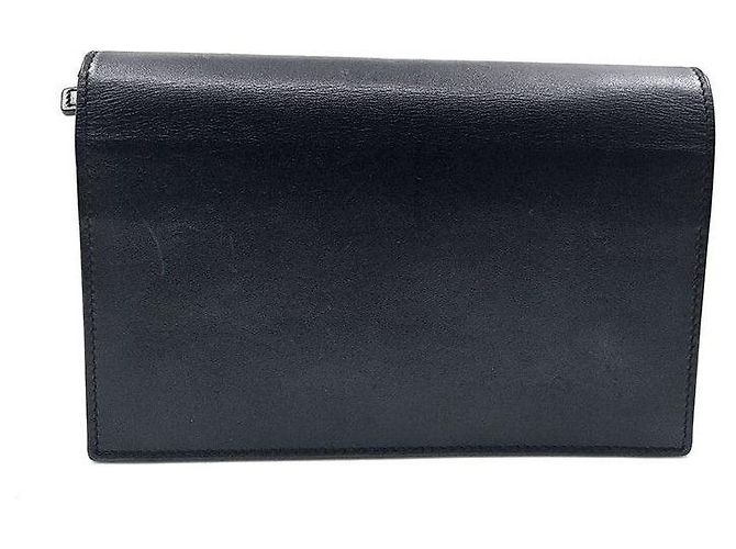 Saint Laurent Borsa a Spalla con Catena Tassel Kate Nero - vista 4