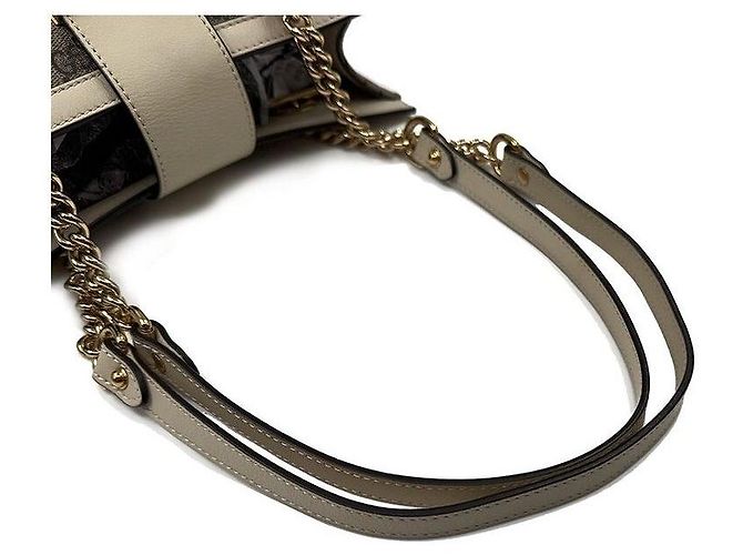Gucci Borsa a tracolla GG Padlock Small Marrone - vista 5
