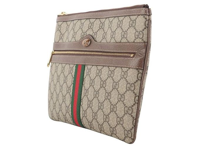 Gucci Clutch GG Supreme Ophidia Multicolore - vista 2
