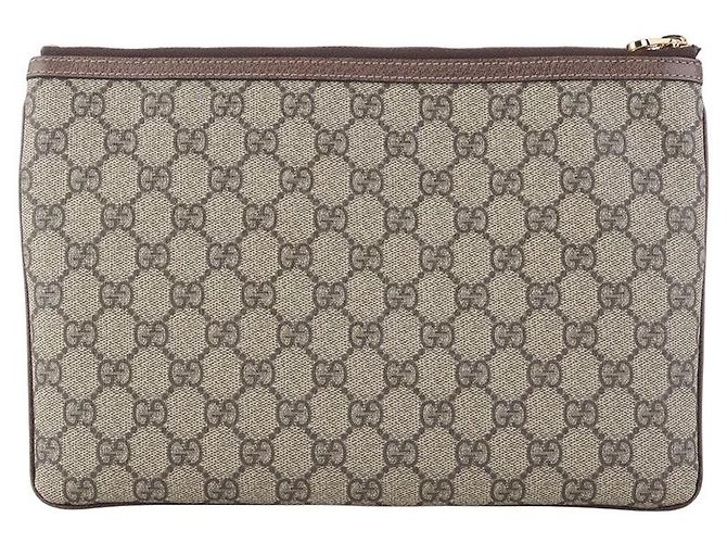Gucci Clutch GG Supreme Ophidia Multicolore - vista 3
