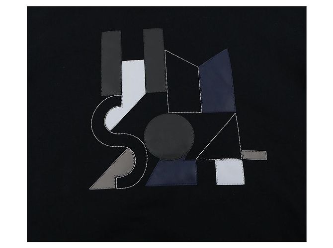 Hermès Maglione con cappuccio e dettagli in pelle da uomo Multicolore - vista 11