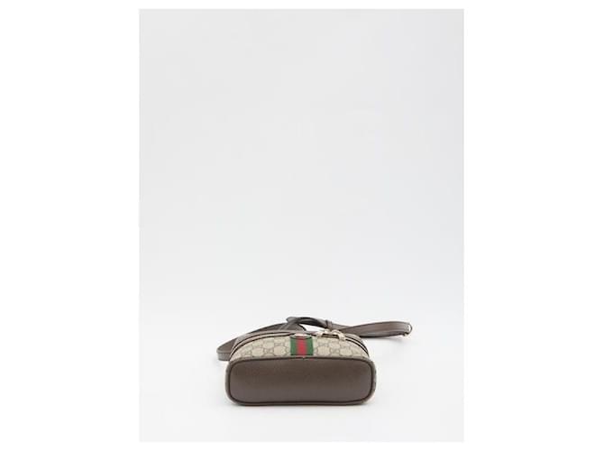 Gucci Piccola pochette Ophidia Marrone - vista 6