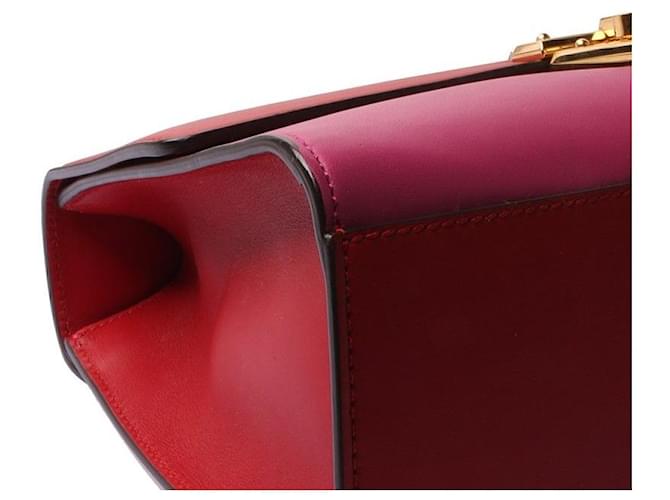 Gucci Borsa a Spalla Padlock Large Rosso - vista 6